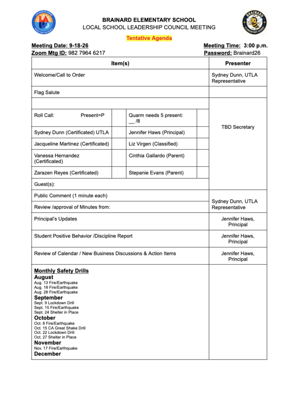 9-18-26 Agenda p1