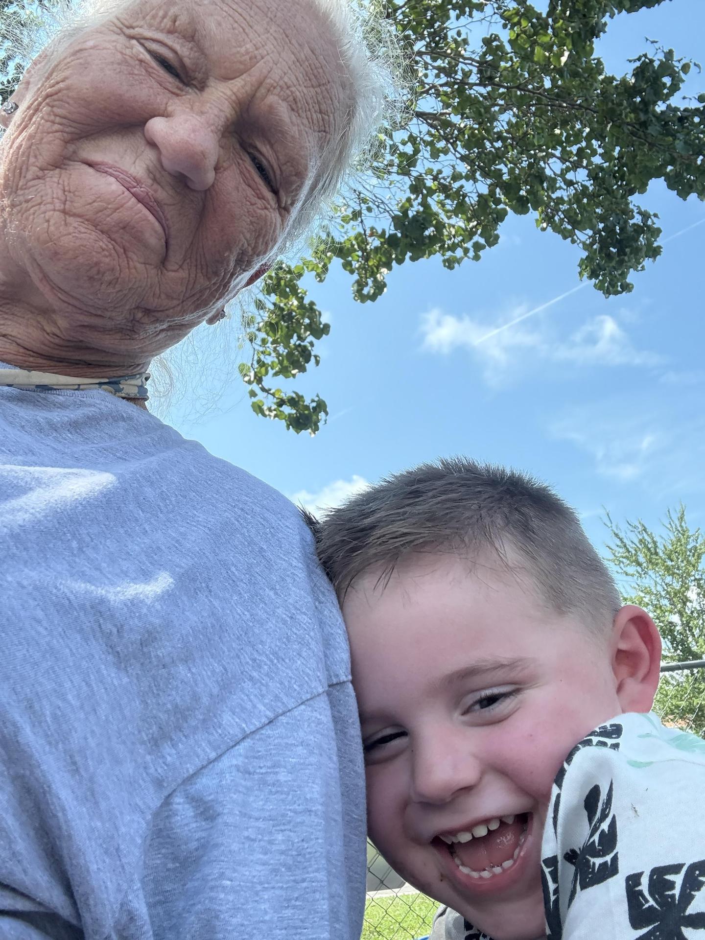 Ms. Debby and Student