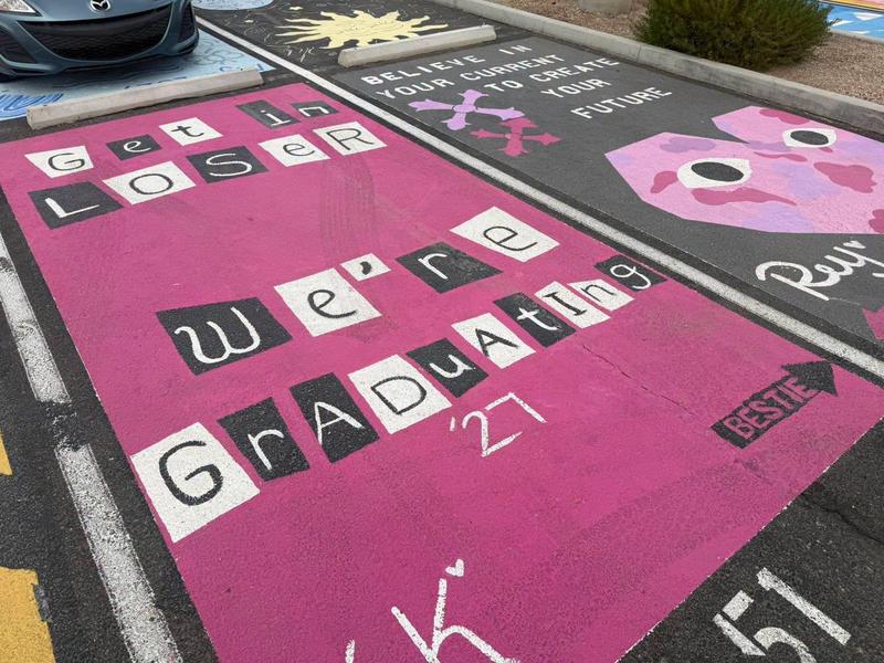 photo of a parking spot