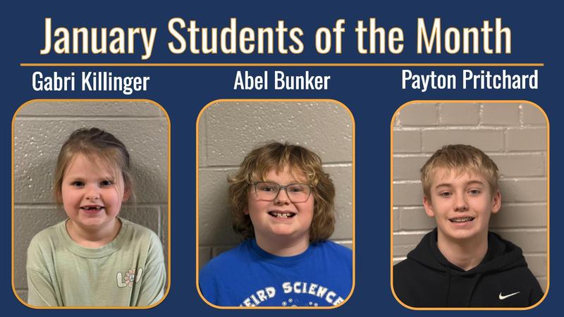 Students of the month