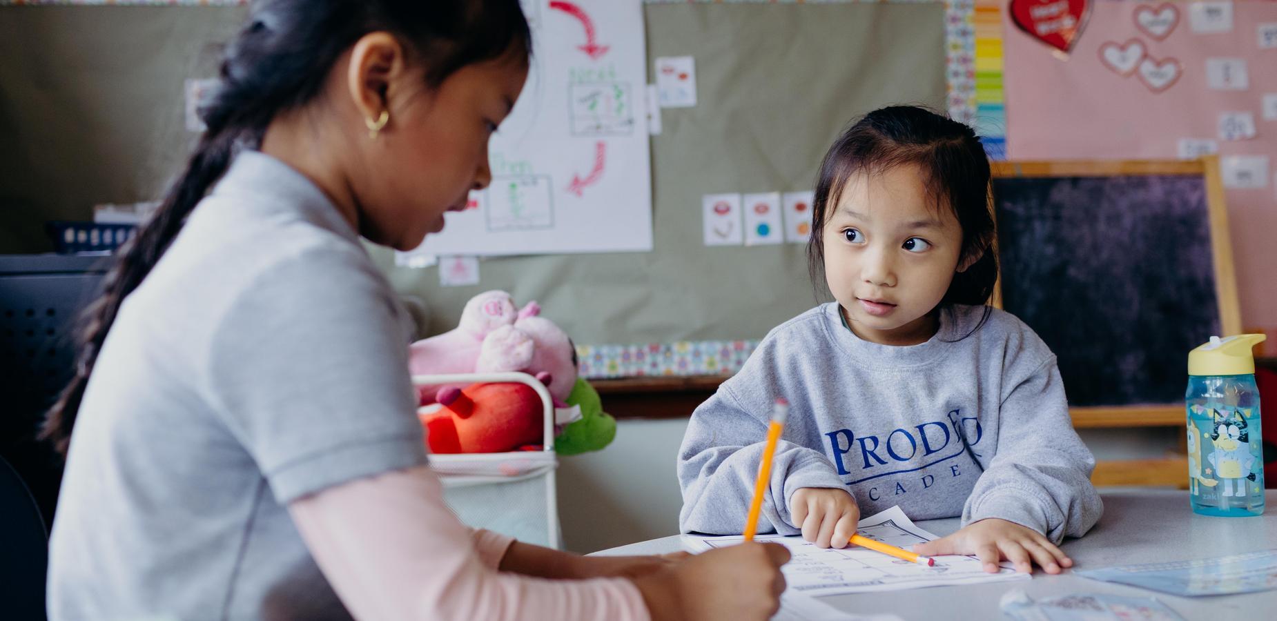 Students at Prodeo Academy
