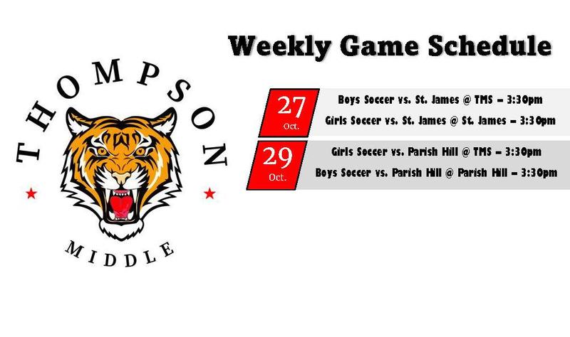 TMS Game Schedule
