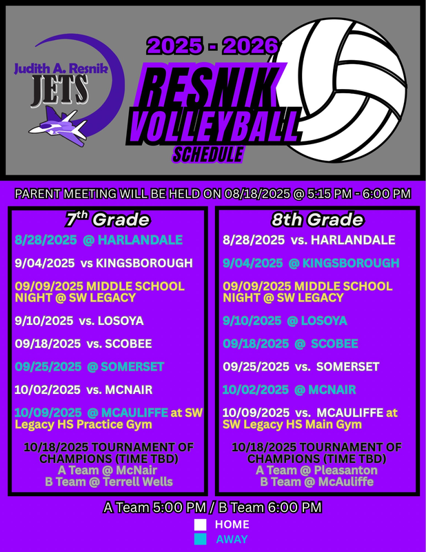 volleyball schedule