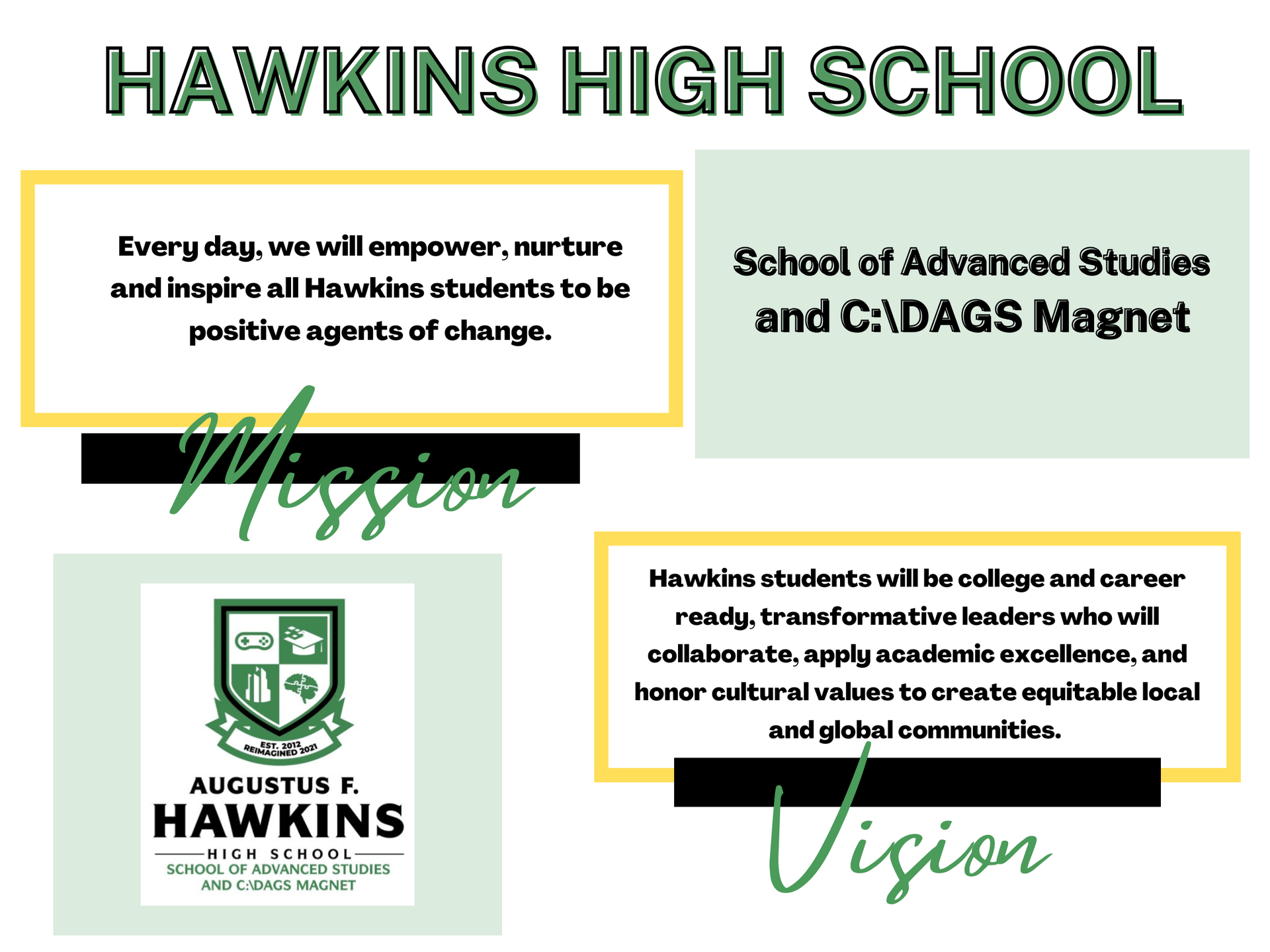 Hawkins Mission & Vision
