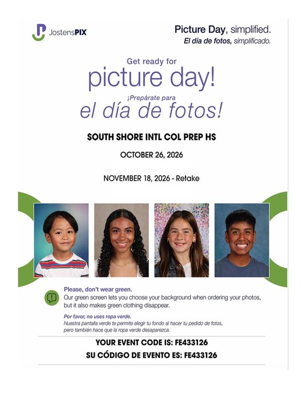 South Shore Picture Day Featured Photo