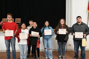 Secondary 4th six weeks Star students.