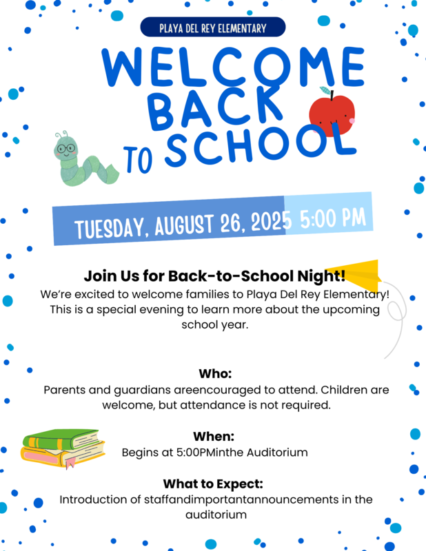 back to school night