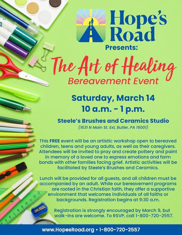 flyer for the art of healing