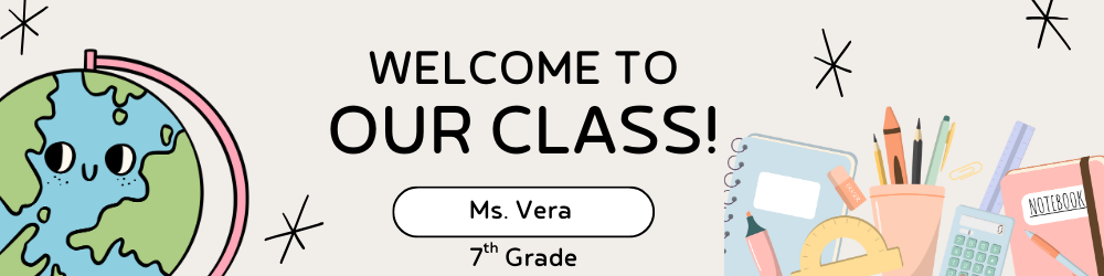Welcome to our class!