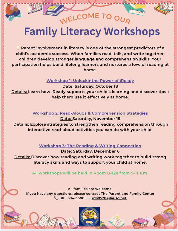 Family Literacy Workshop