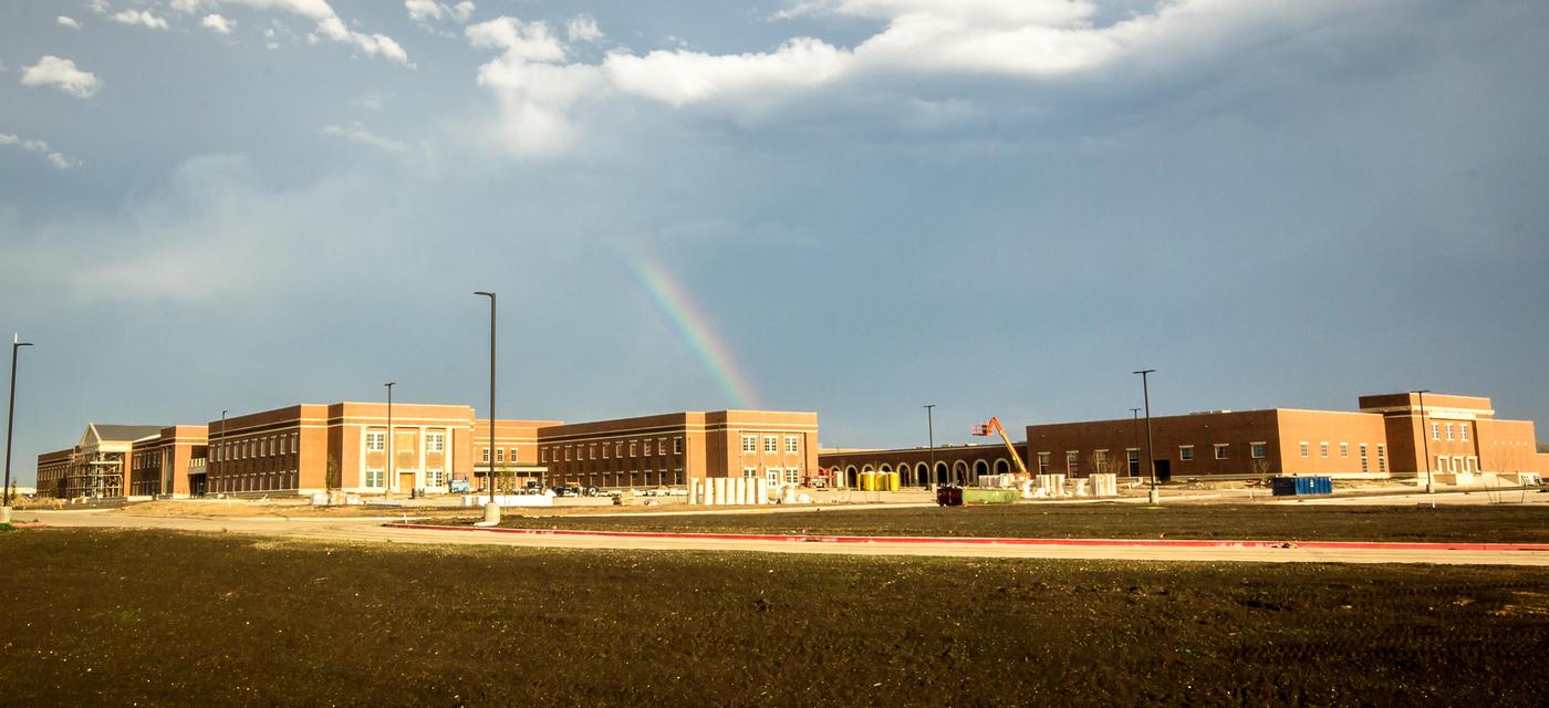 The new high school