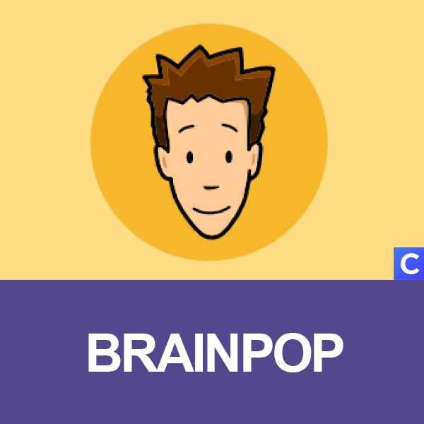 BrainPop image of man in yellow circle