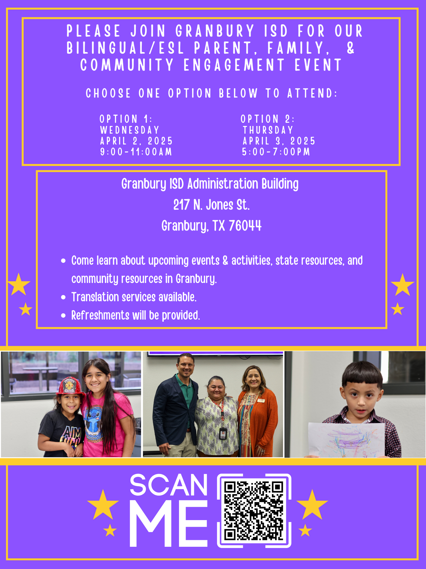 April EB Family Night