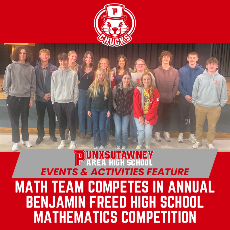 Math Team Competition Update