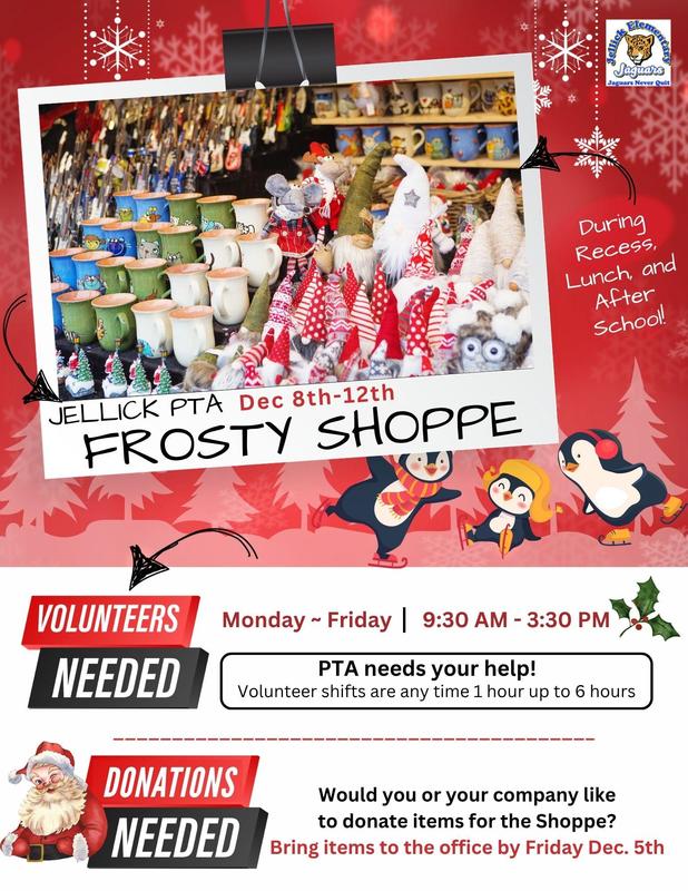 Jellick PTA Frosty Shoppe