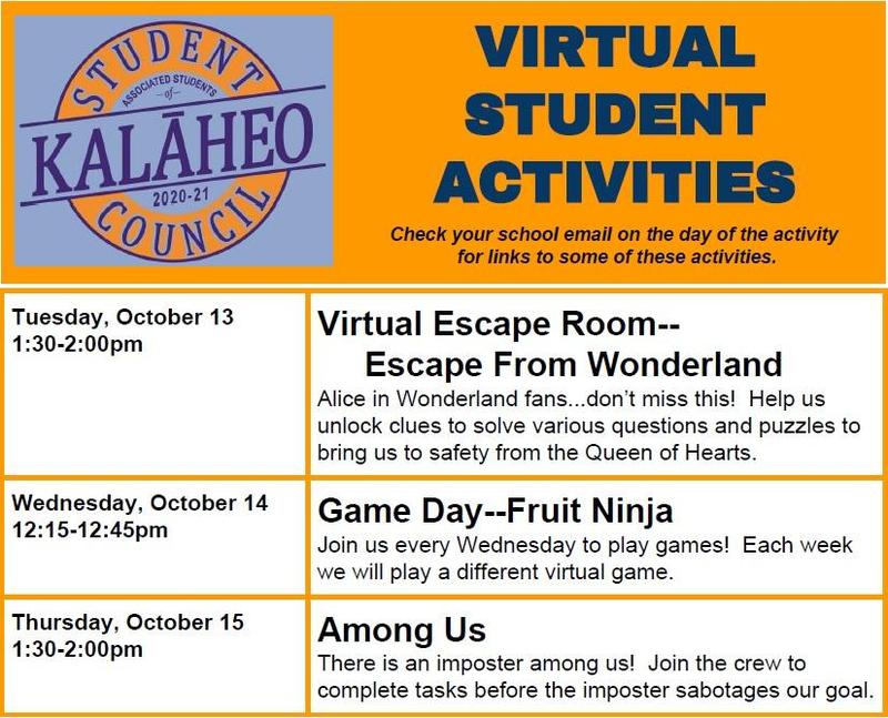 Virtual Student Activities Featured Photo