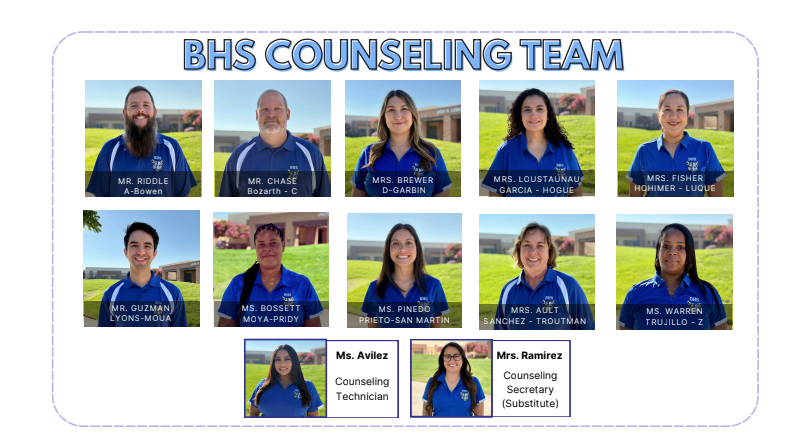 BHS Counseling Team