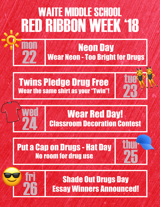 Red Ribbon Week 2018! Featured Photo