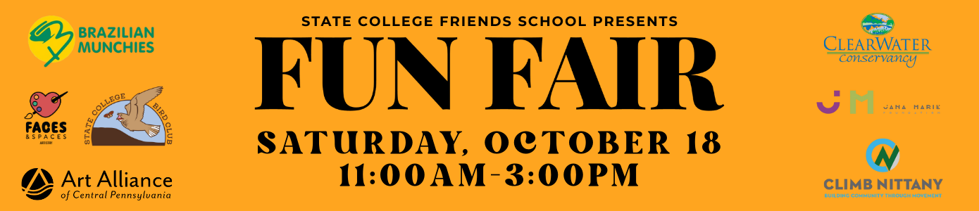 Fun Fair Banner with Sponsors