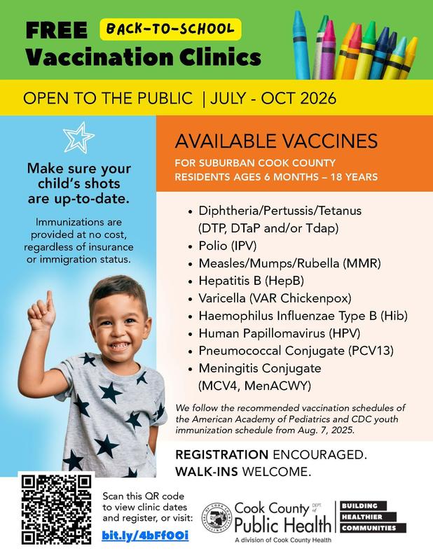 Back to School Vaccinations