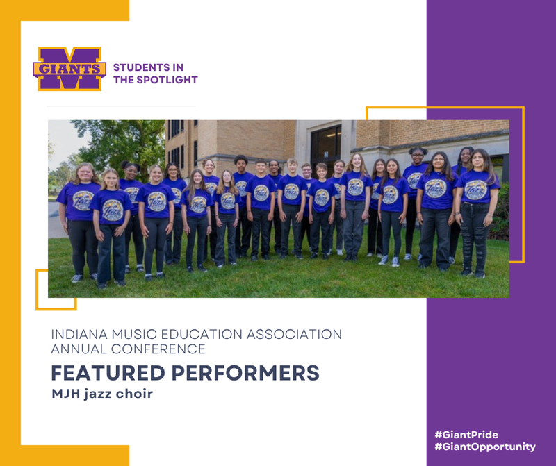promo graphic - MJH jazz choir selected to perform at IMEA conference