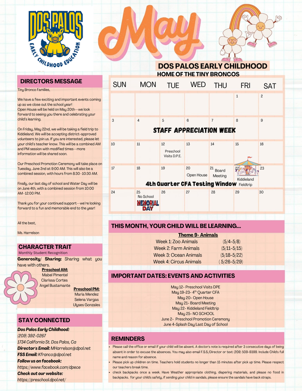 May Newsletter