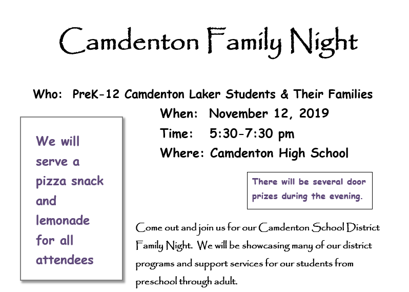 Laker Fall Family Night Featured Photo