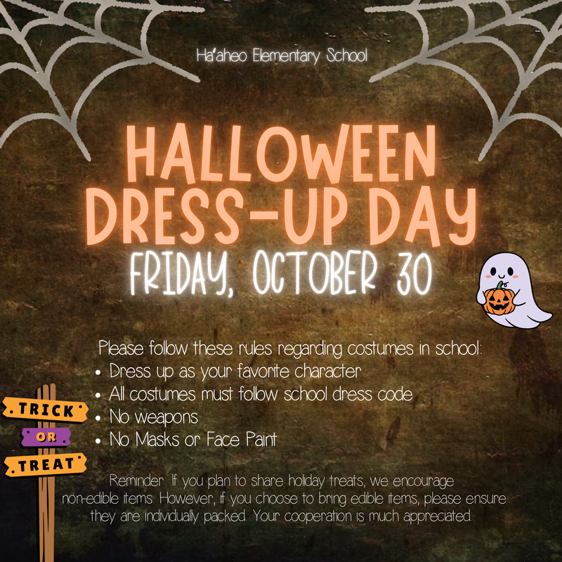 Halloween Dress-Up Day: Friday, October 30 Featured Photo