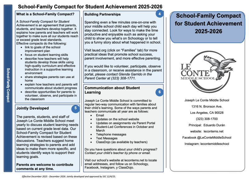 25-26 School-Family Compact