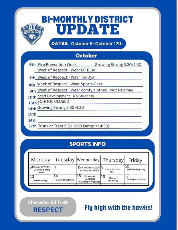 DT Schools Bi-Monthly Update