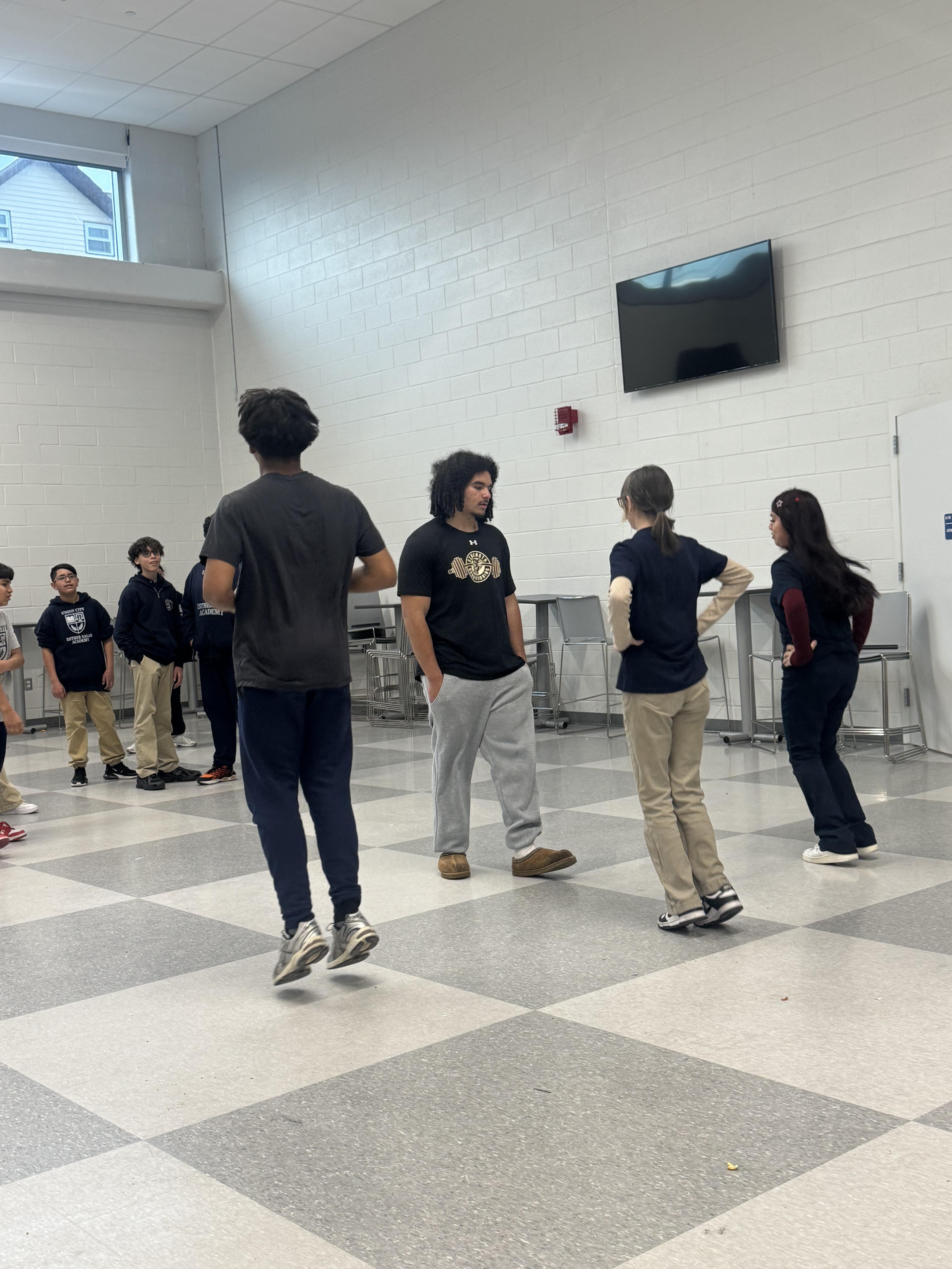 Staying fit at the Esther Salas Academy