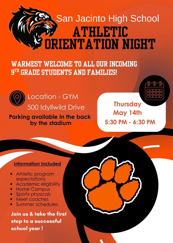 Athletics flyer