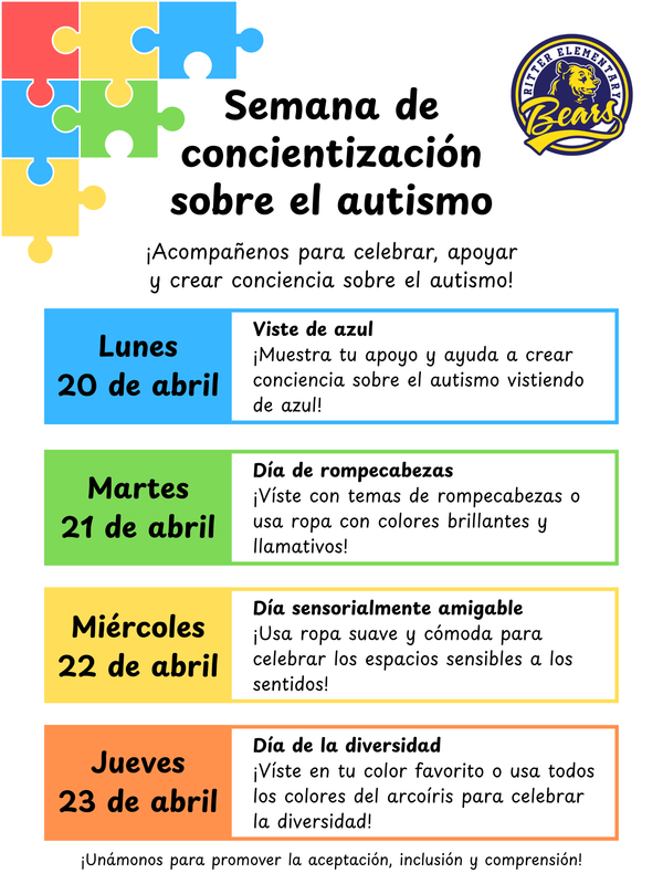 Autism Awareness Week