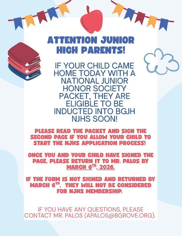 National Junior Honor Society Featured Photo