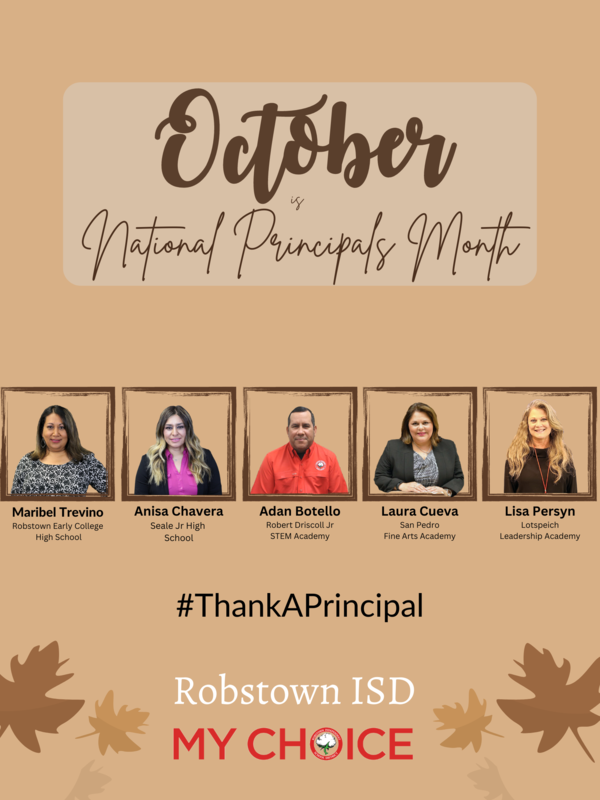 October is National Principals Month Featured Photo