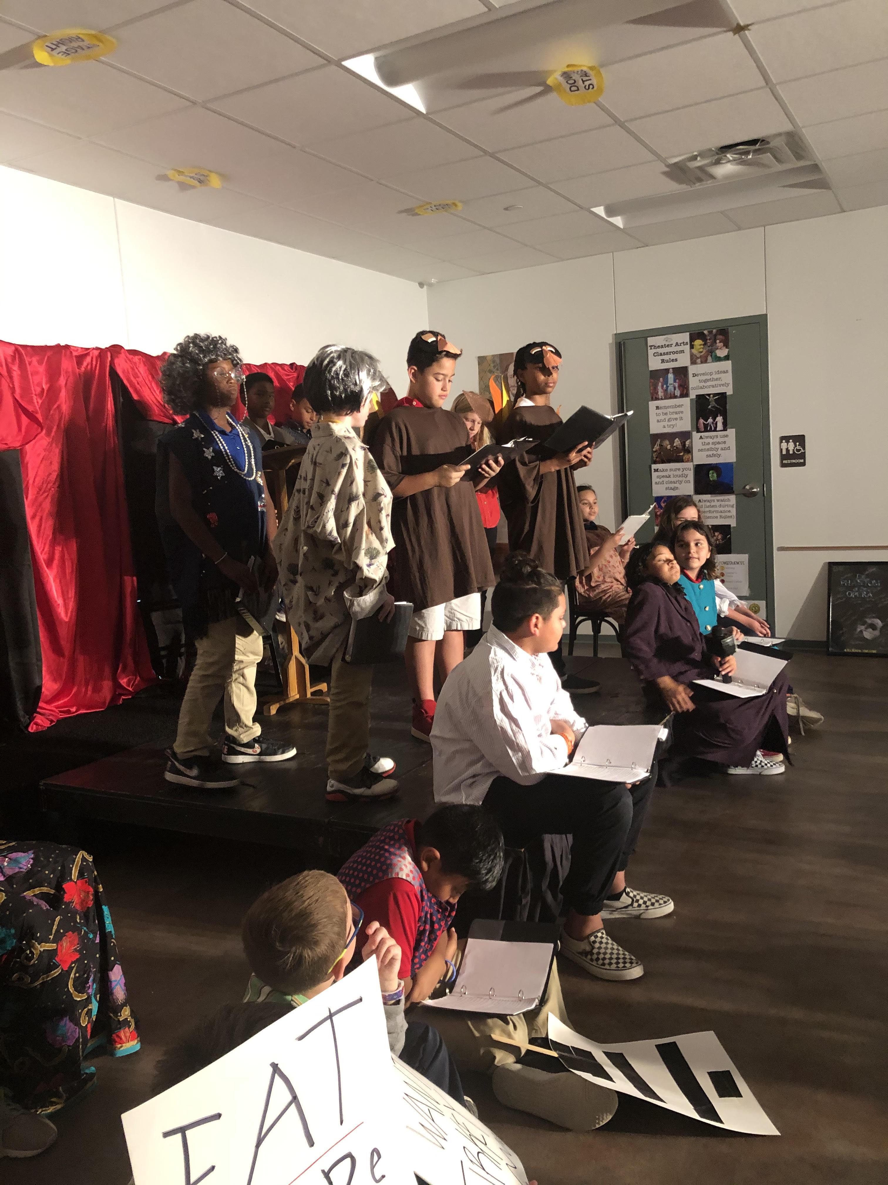 Theatre Fine Arts Electives Cumberland Academy Elementary