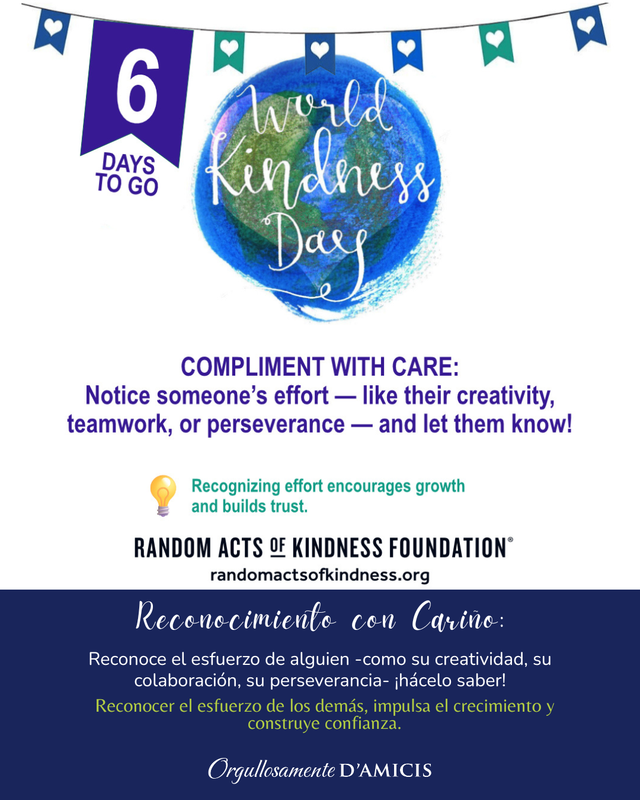 World Kindness Day: November 13