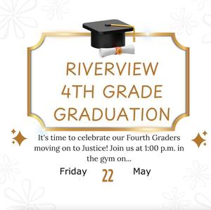 promo graphic - RES 4th grade graduation 2026