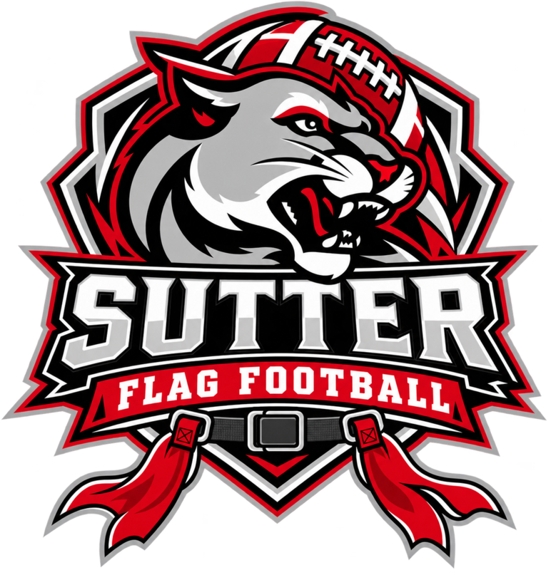 Sutter Flag Football Logo