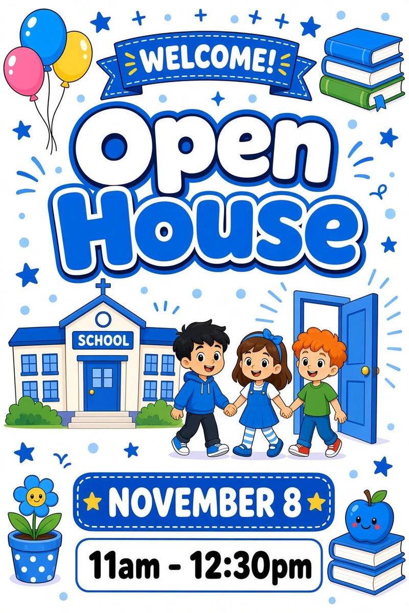 2027-2028 OPEN HOUSE ON NOVEMBER 8 Featured Photo