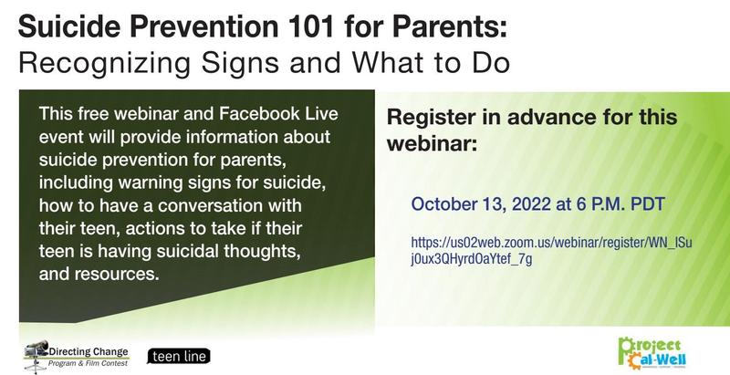 suicide prevention class
