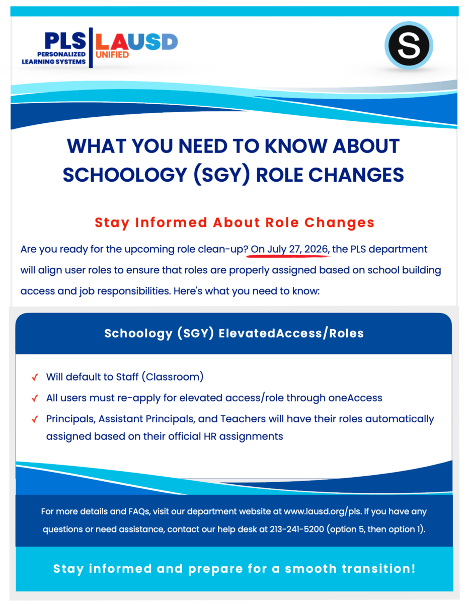 Schoology Flyer May 21