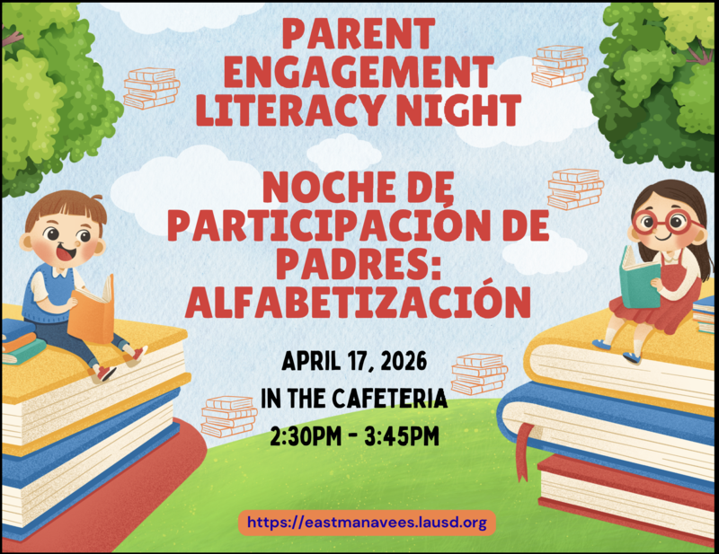 Parent Engagement Literacy Night