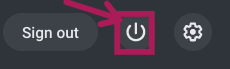 power button