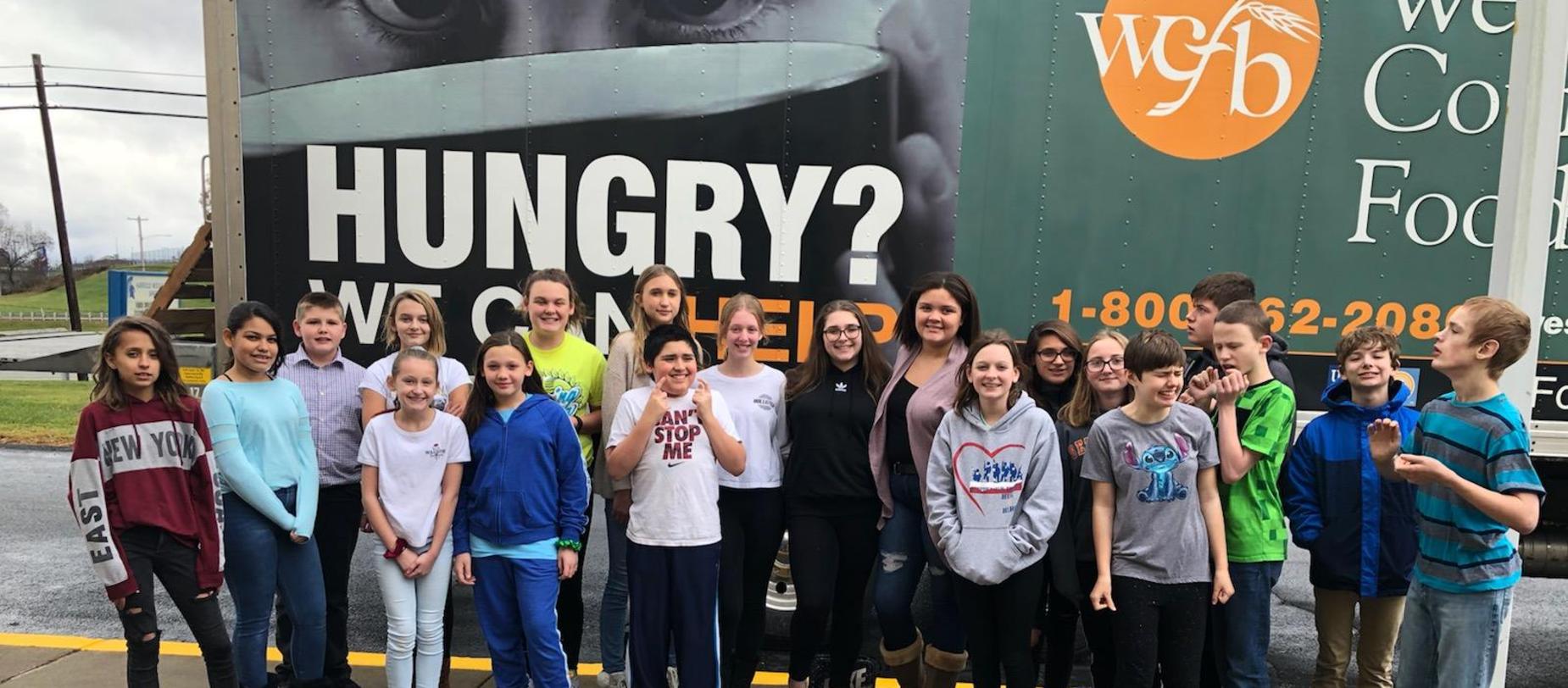 Packing the Food Bank Truck