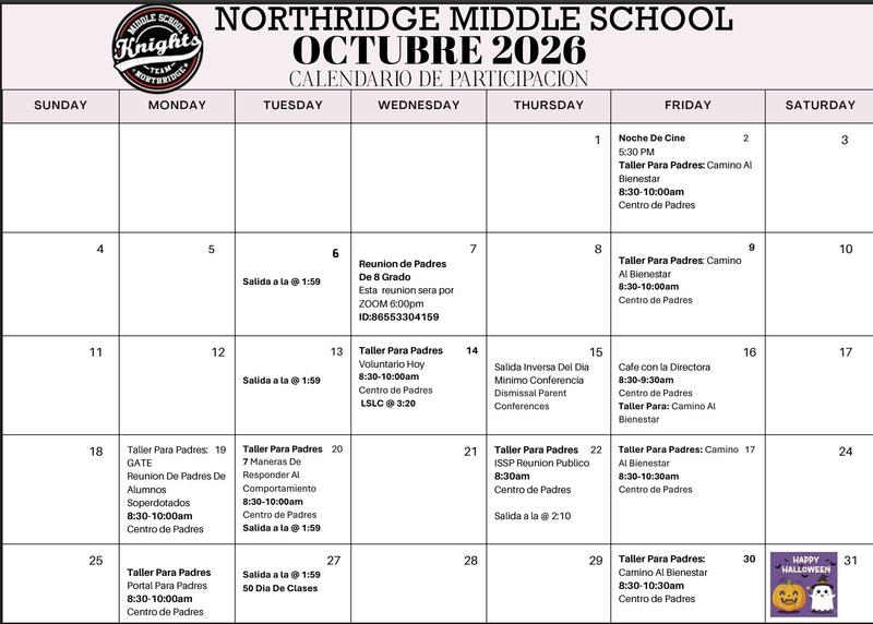 CALENDARI0 2026