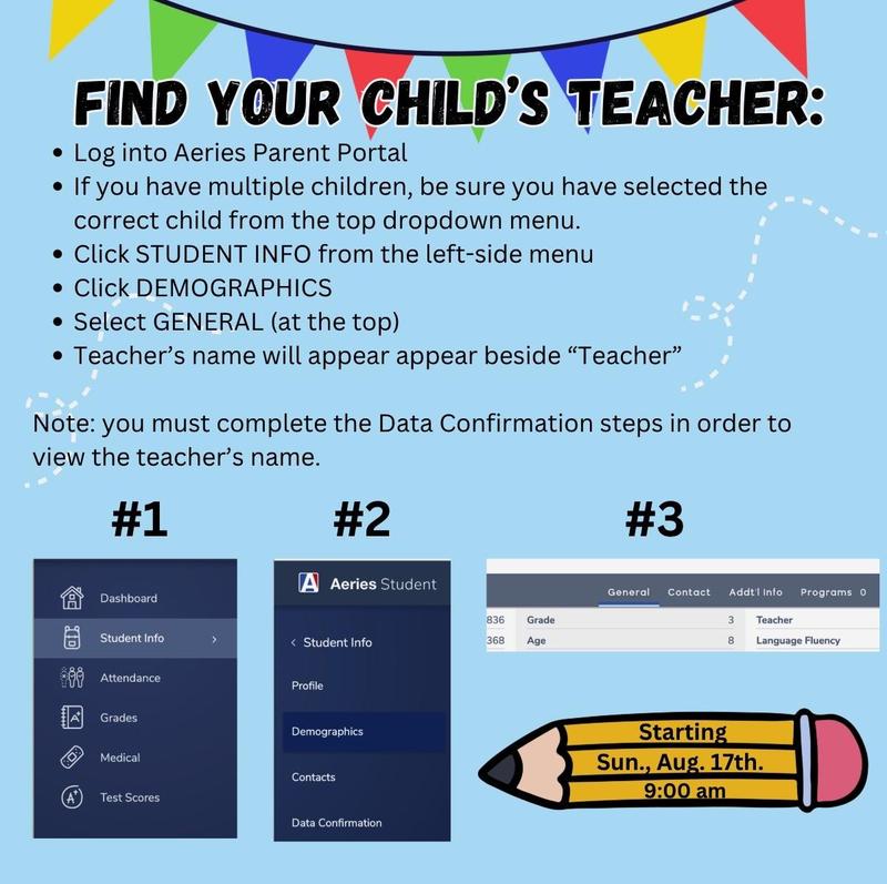 Class Lists on Aeries 2025-2026 Thumbnail Image