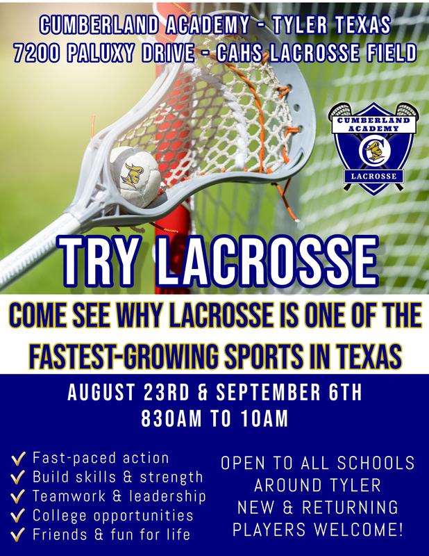 Why Lacrosse??? Click here to find out!