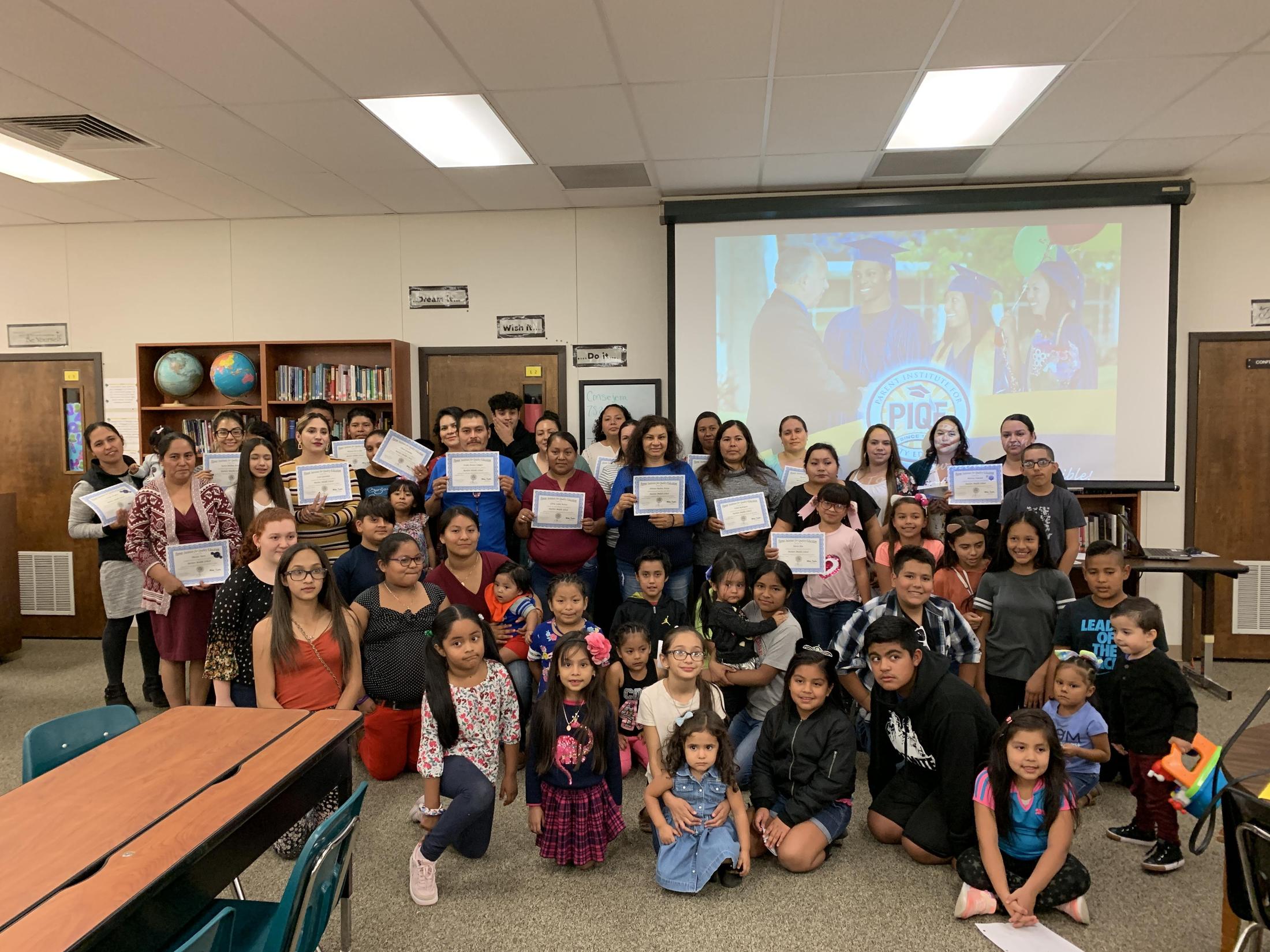 PIQE Parent Opportunities Bartlett Middle School
