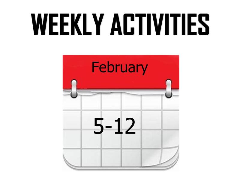 School Activities for February 5-12 Featured Photo